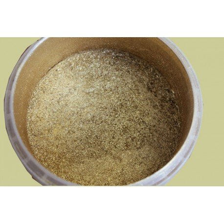 Imitation pale gold powder