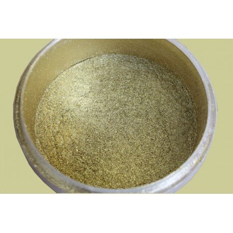 Imitation rich pale gold powder