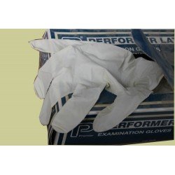 Latex gloves, 100 pc