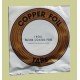 Copper foil 13/64", silver, 5.2mm