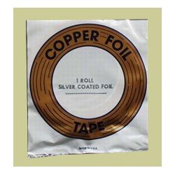 Copper foil 3/16" silver, 4.8mm
