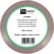 Copper foil 7/32" black,5.6mm