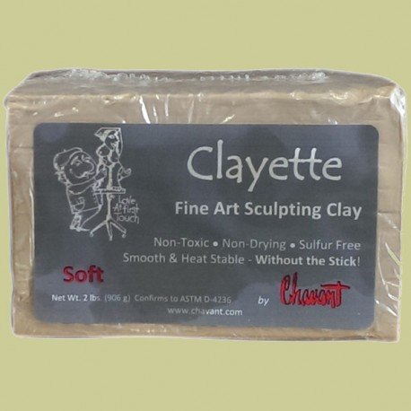 Pâte à modeler Chavant Clayette(906g)